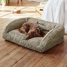 Load image into Gallery viewer, Orvis &quot;Comfortfill-eco&quot; Bolster Dog Bed

