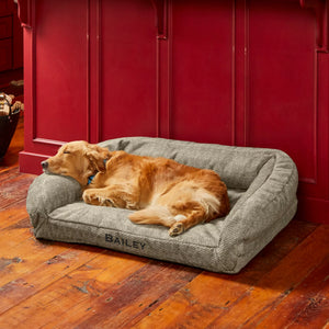 ToughChew® ComfortFill-Eco™ Bolster Dog Bed