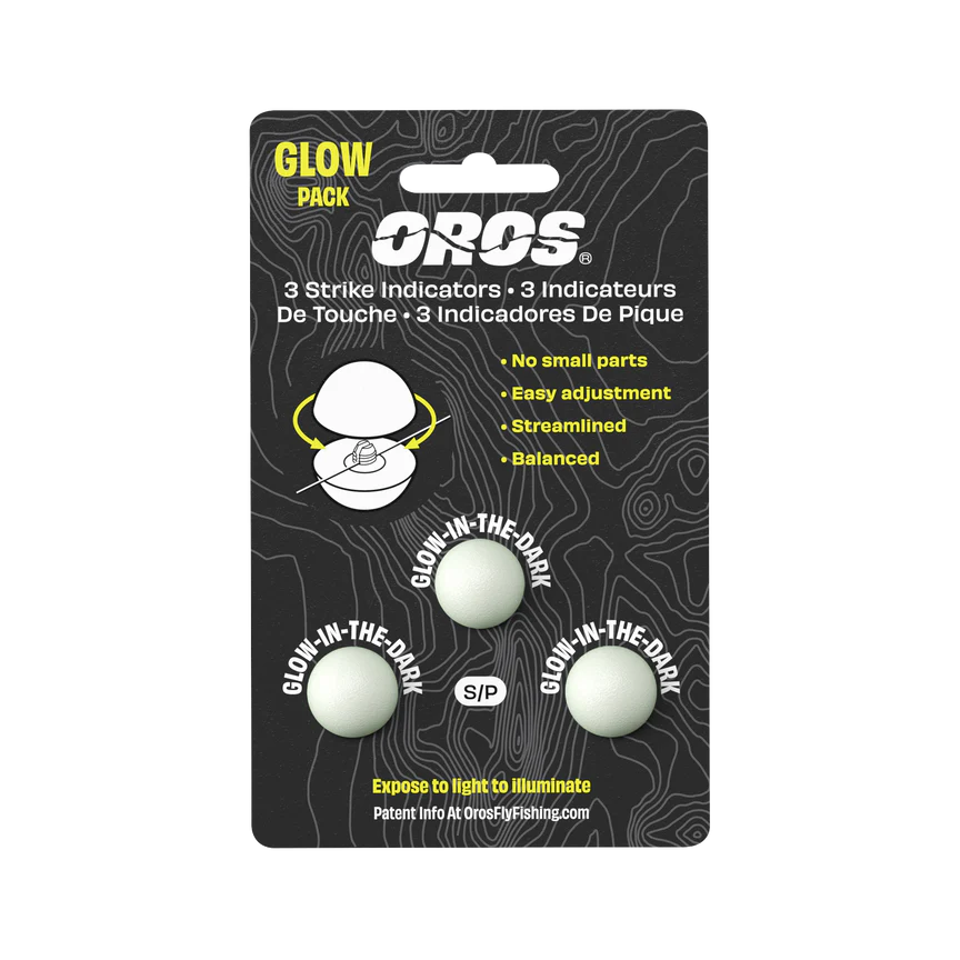 3-Pack Glow-in-the-dark Strike Indicators - Small