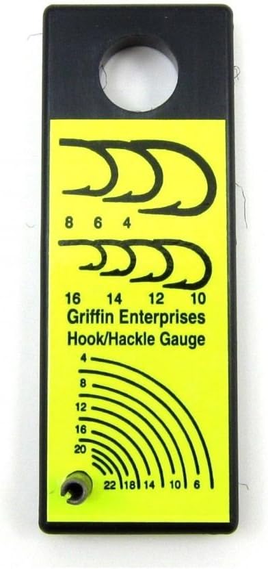 Griffin Tying Tools Hook-Hackle Gauge