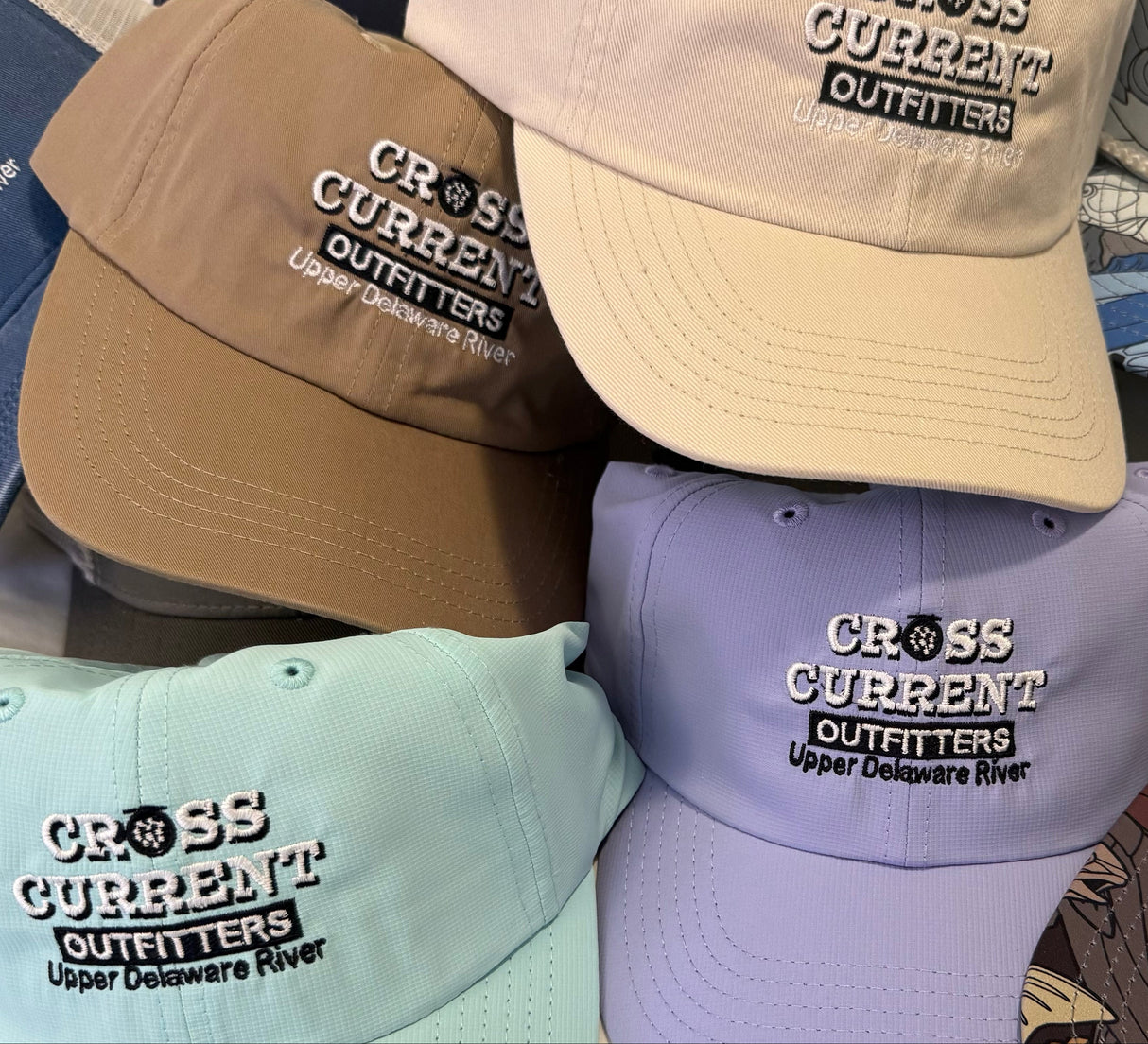 'Cross Current Outfitters' Logo Hats