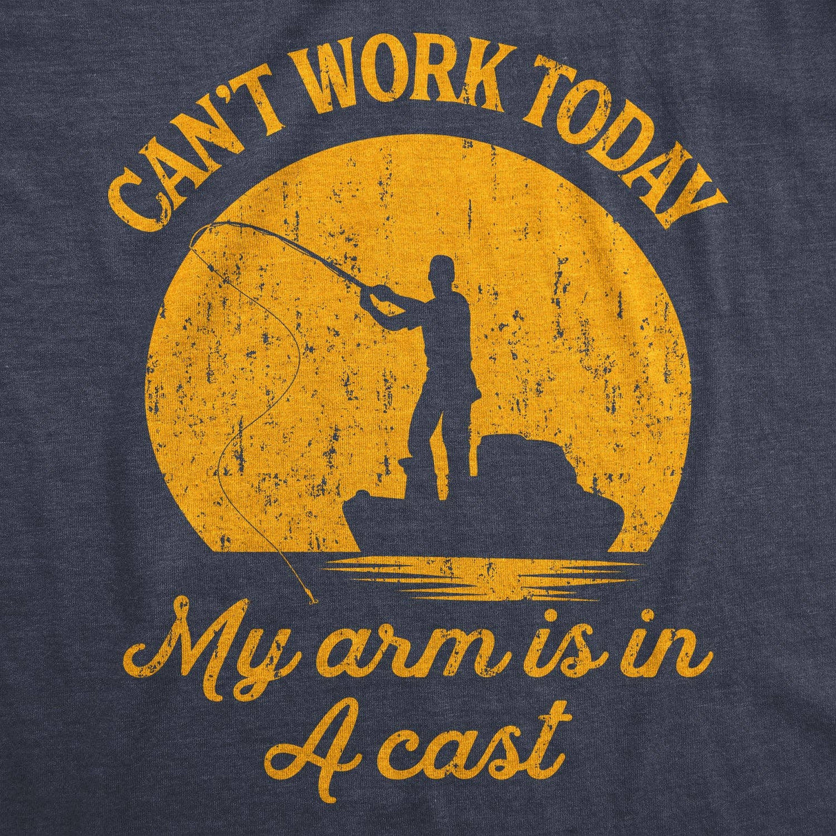 'Can't Work Today My Arm Is in A Cast' T-Shirt