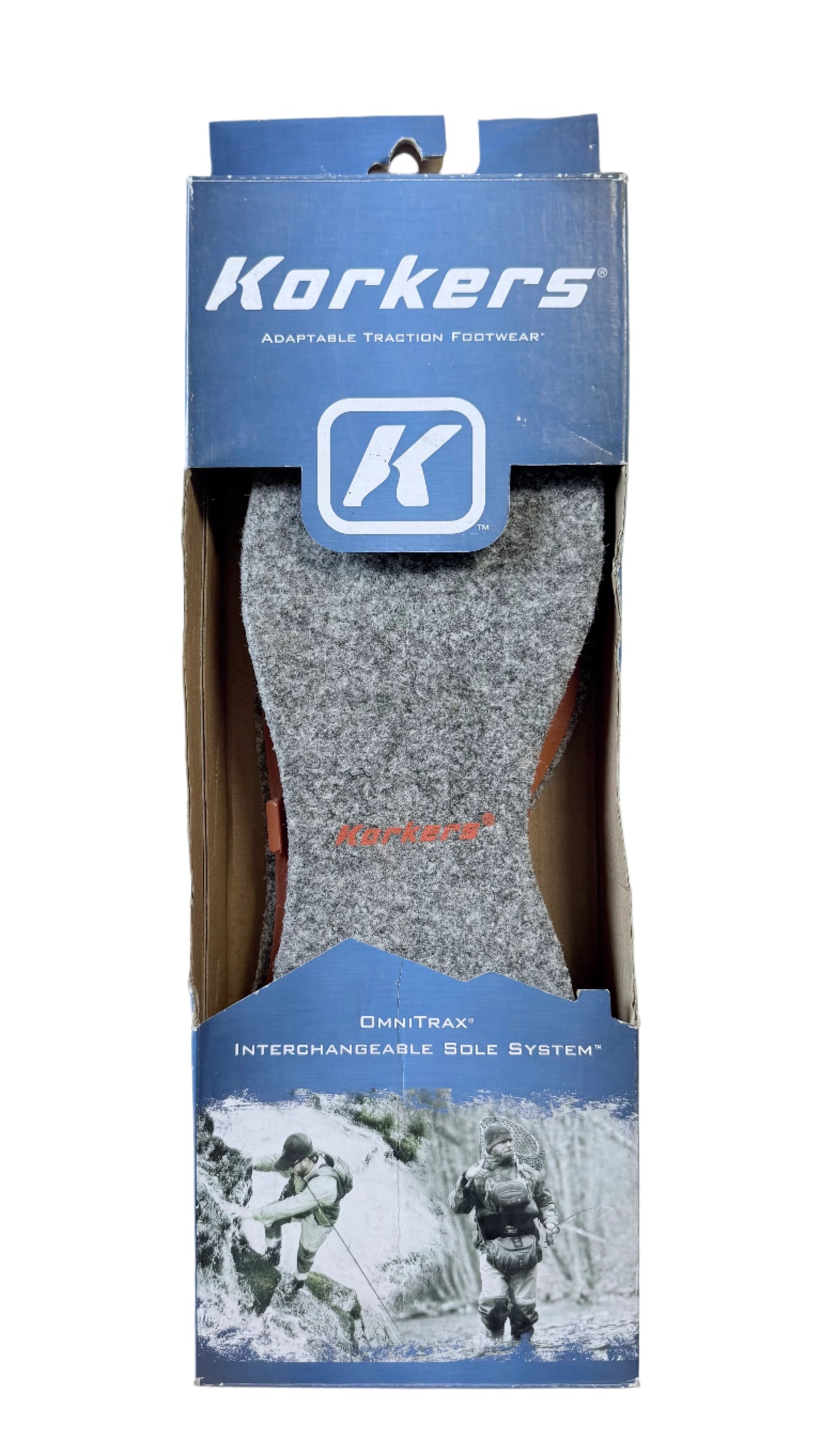 Omnitrax Plain Felt Sole (Gray) - SALE