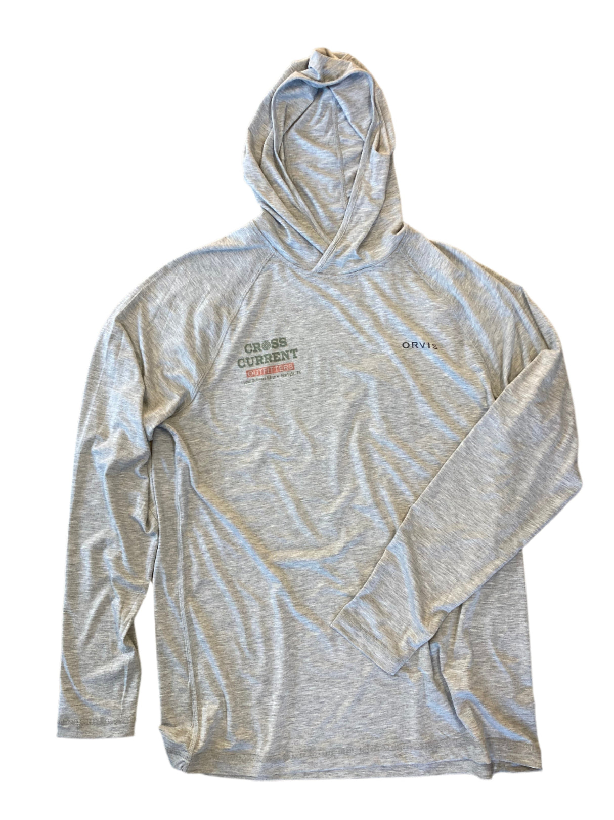 DriCast™ Hoodie - silk screened with Cross Current