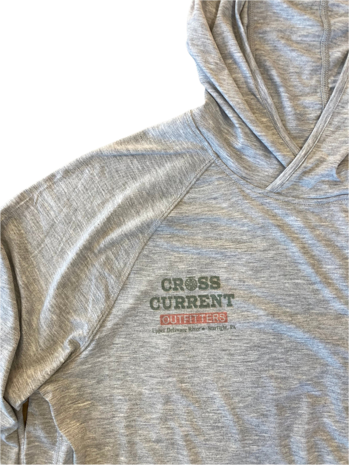 DriCast™ Hoodie - silk screened with Cross Current