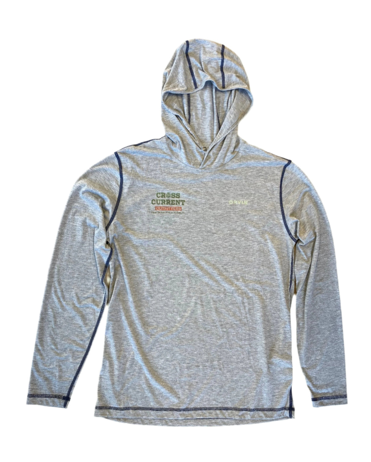 DriRelease Men's Pullover Hoodie - silk screened with Cross Current - SALE
