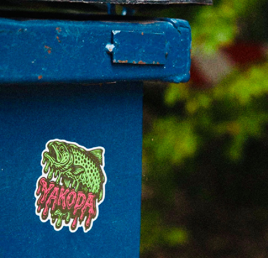 Sticker - "Drippy Trout"