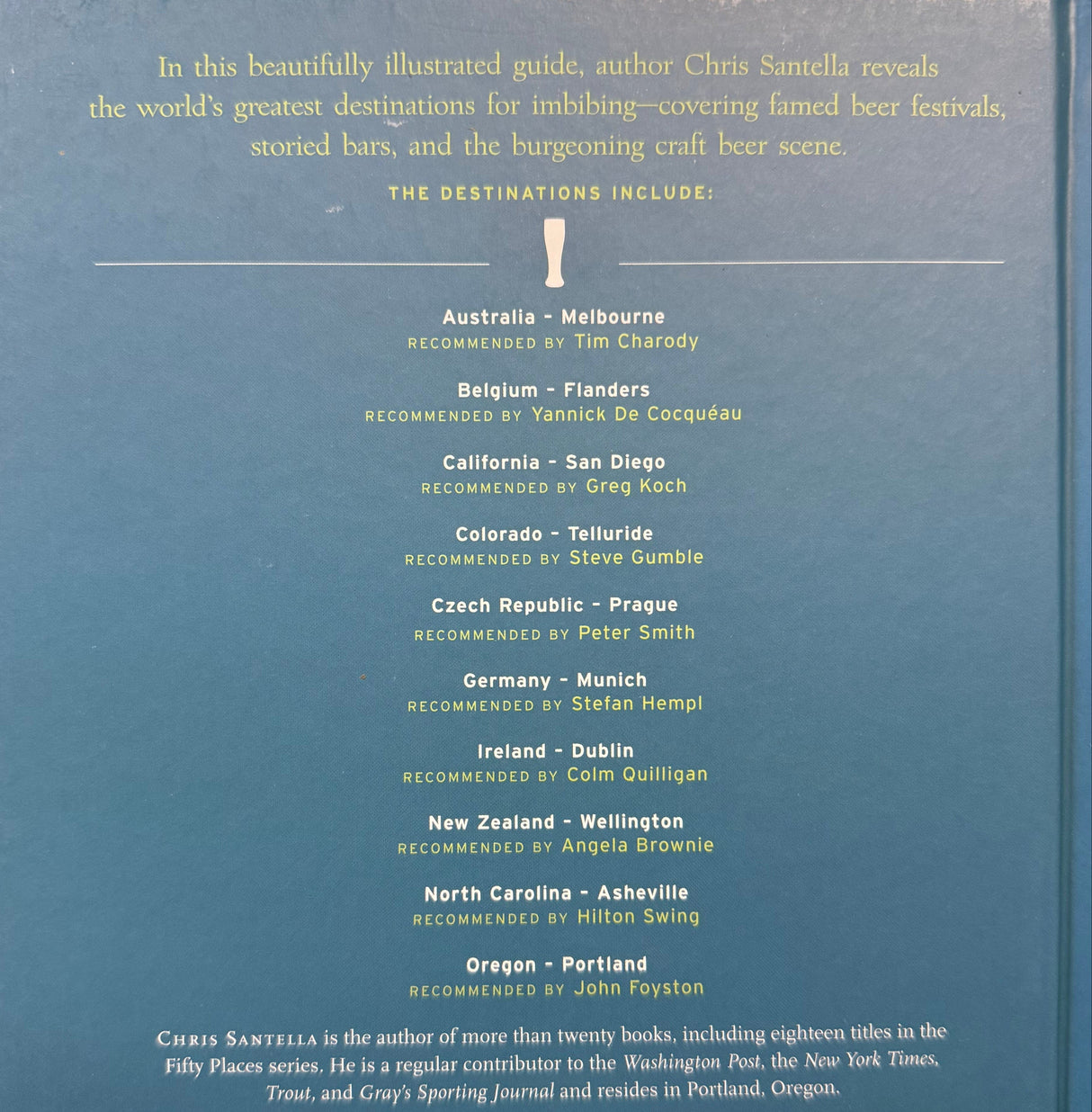 'Fifty Places to Drink Beer Before You Die' by Chris Santella