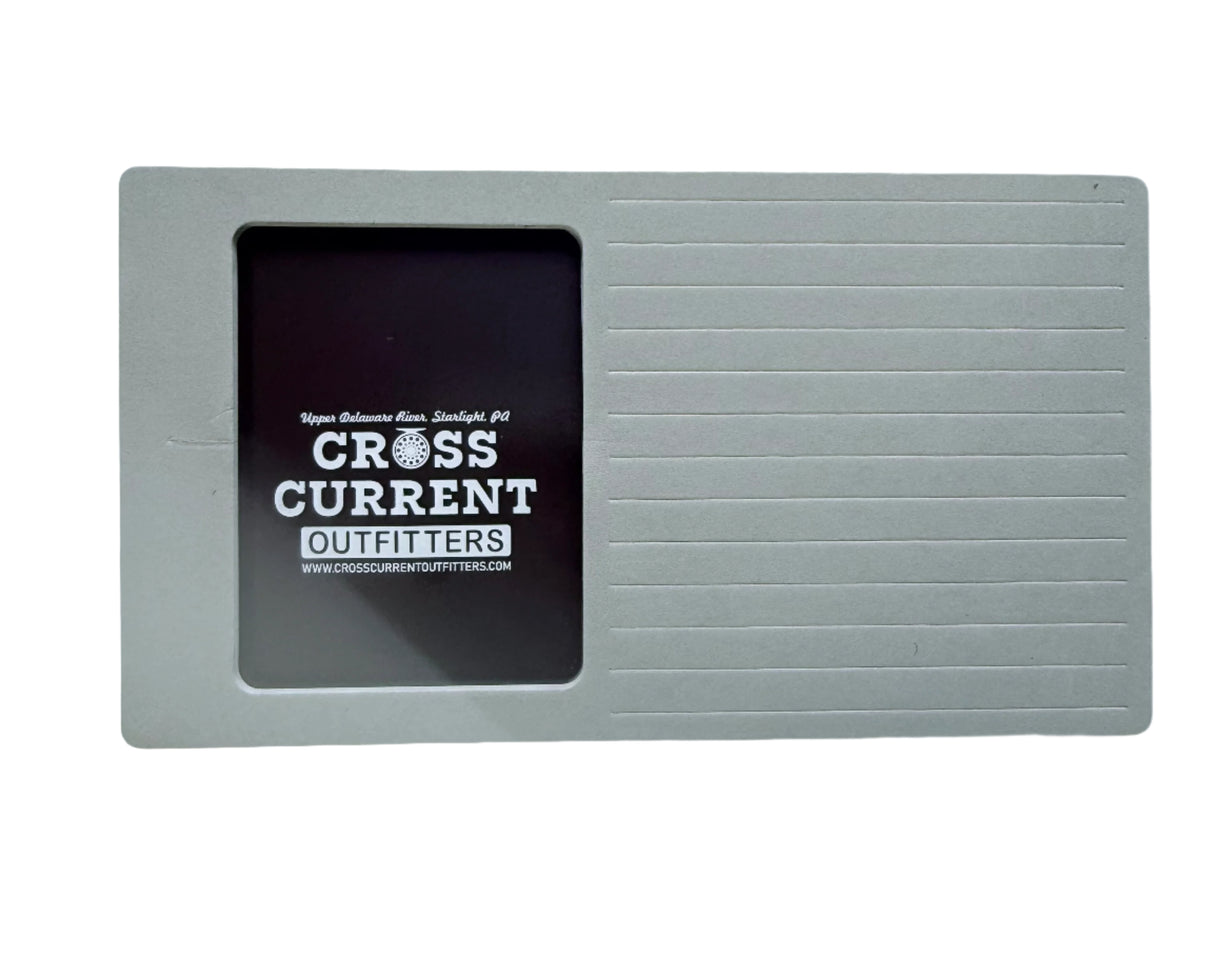 Foam & Magnet Boat Patch - w/ Cross Current Outfitters Logo