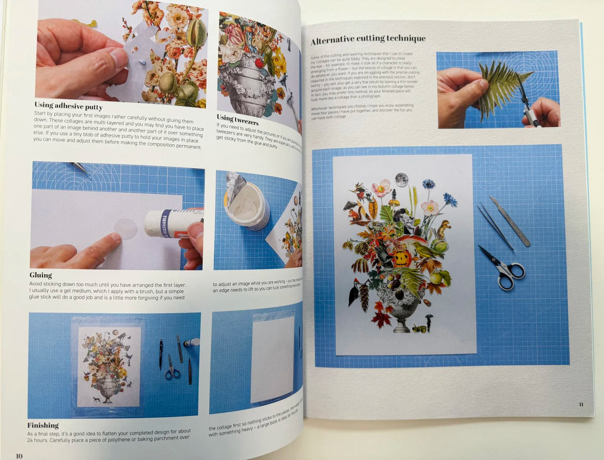 'Four Seasons Collage Kit' by Maria Rivans