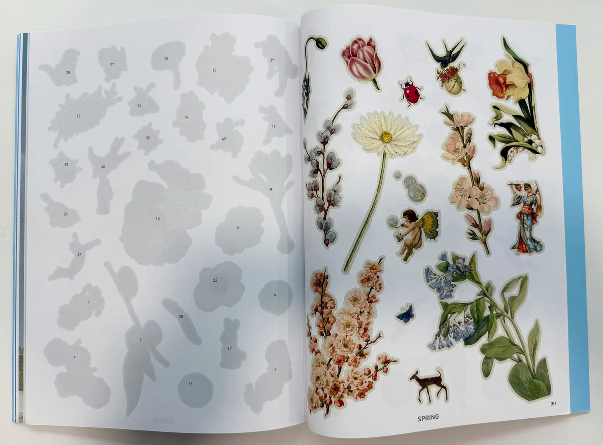 'Four Seasons Collage Kit' by Maria Rivans