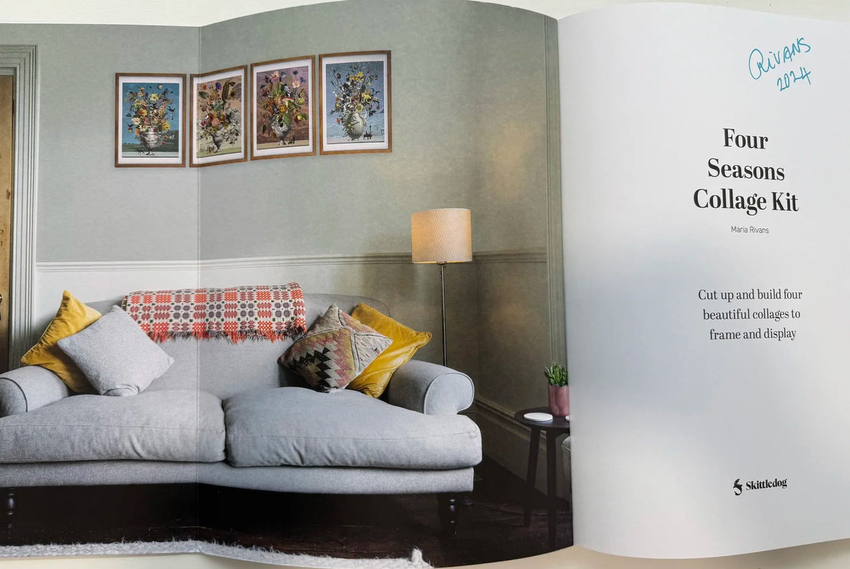 'Four Seasons Collage Kit' by Maria Rivans