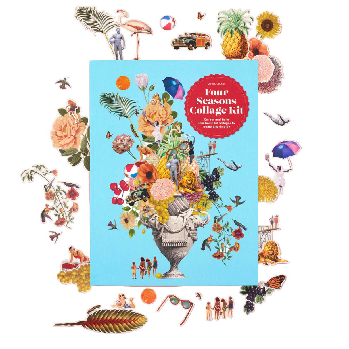 'Four Seasons Collage Kit' by Maria Rivans