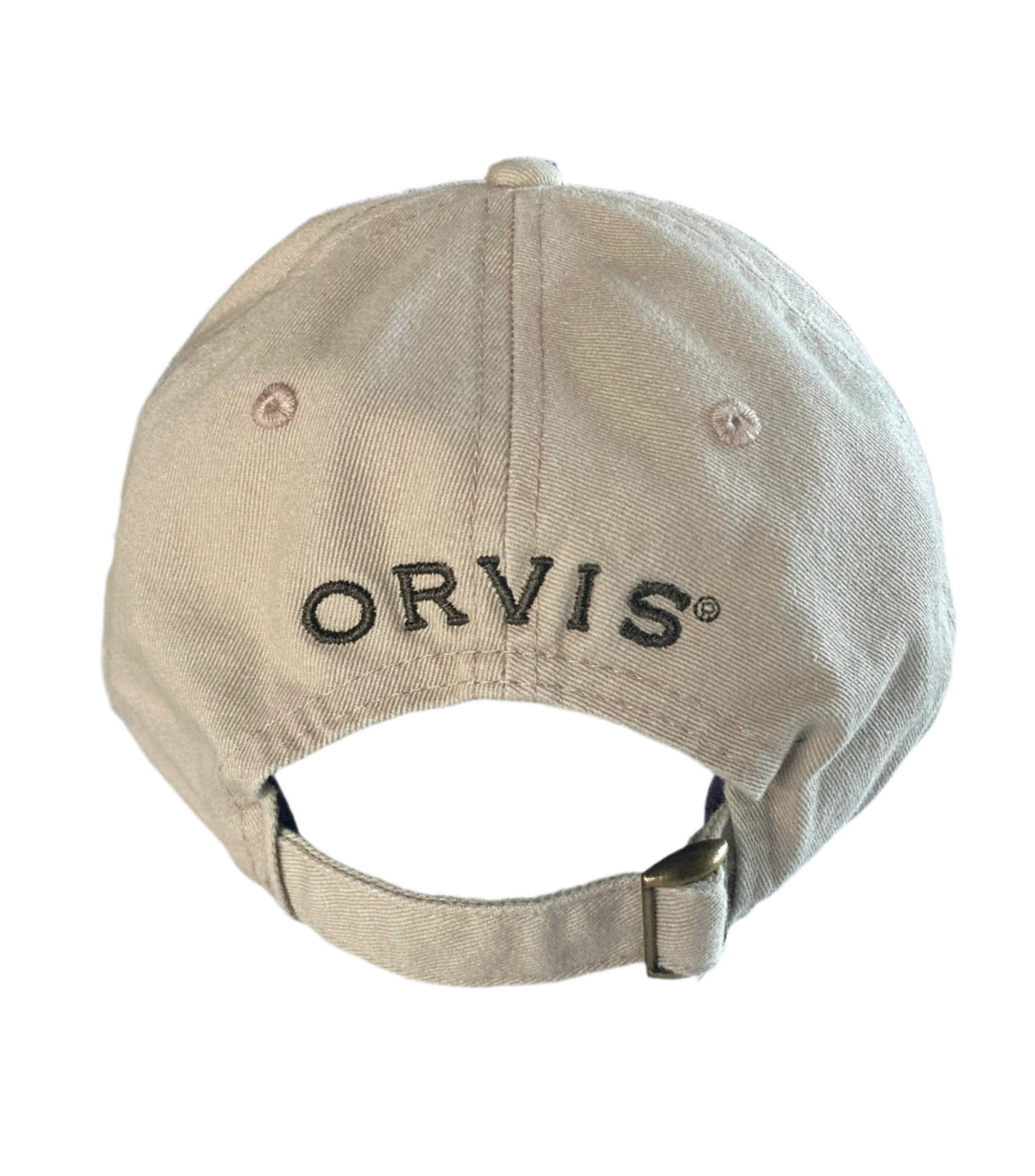 Hats embroidered with Cross Current Outfitters