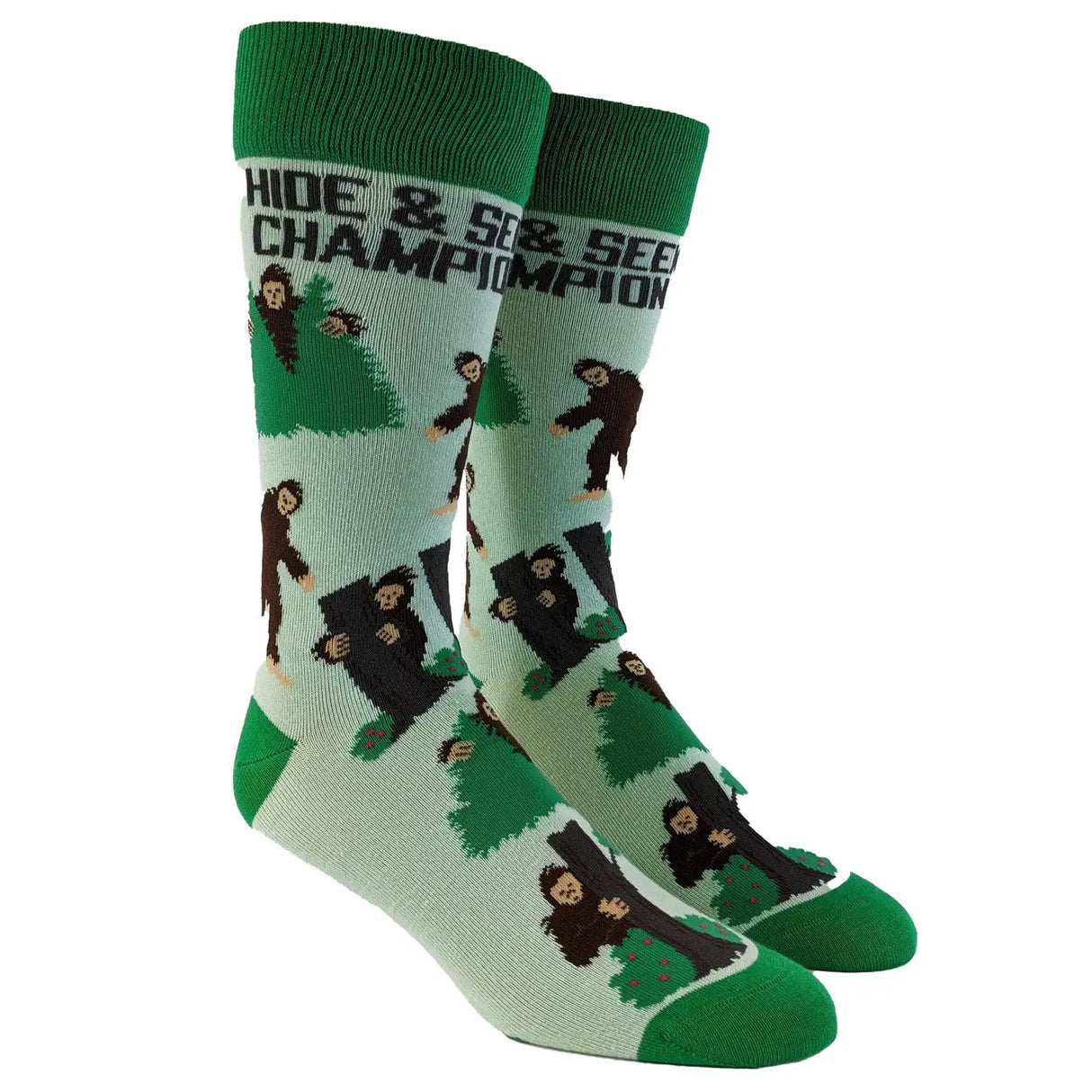 "Hide and Seek Champion" - Bigfoot Kids Socks