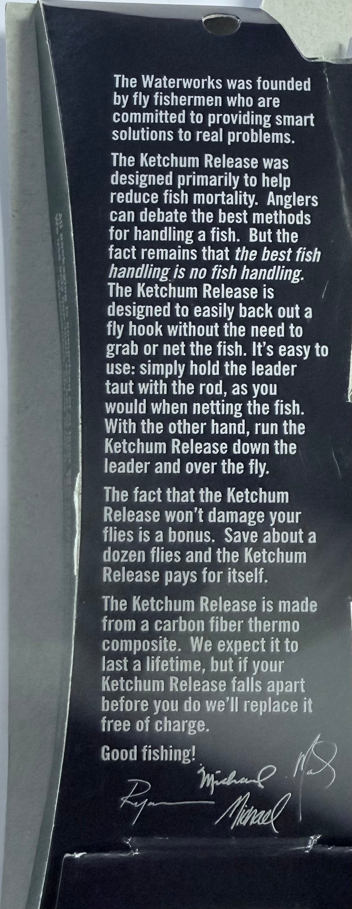 Ketchum Release