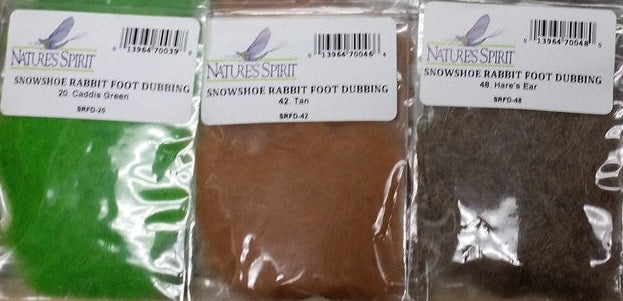 Snowshoe Rabbit Foot Dubbing