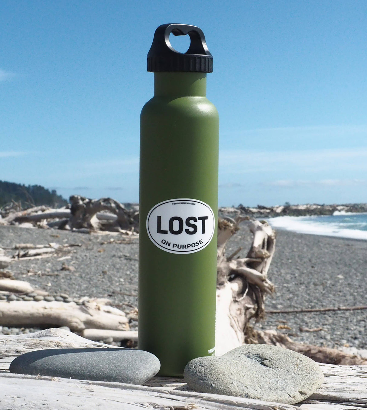 Oval Sticker - Lost on Purpose