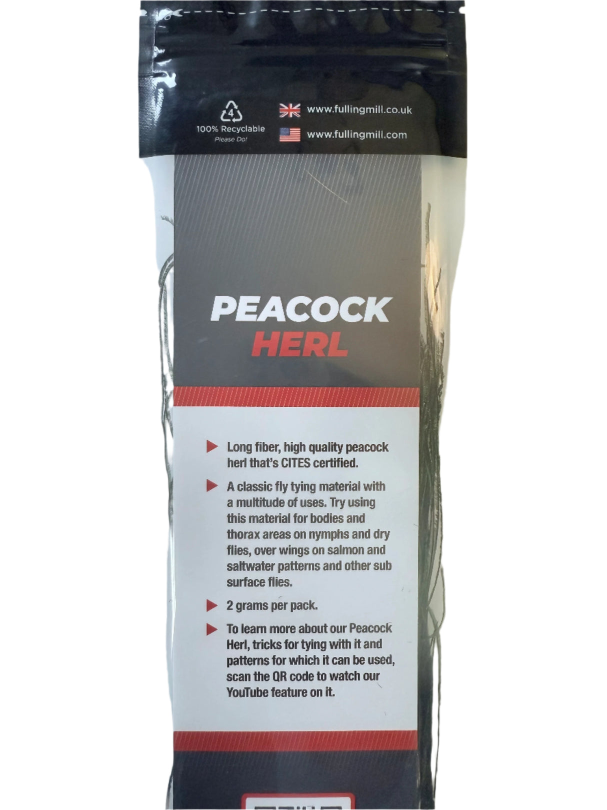 Premium Selected Peacock Herl