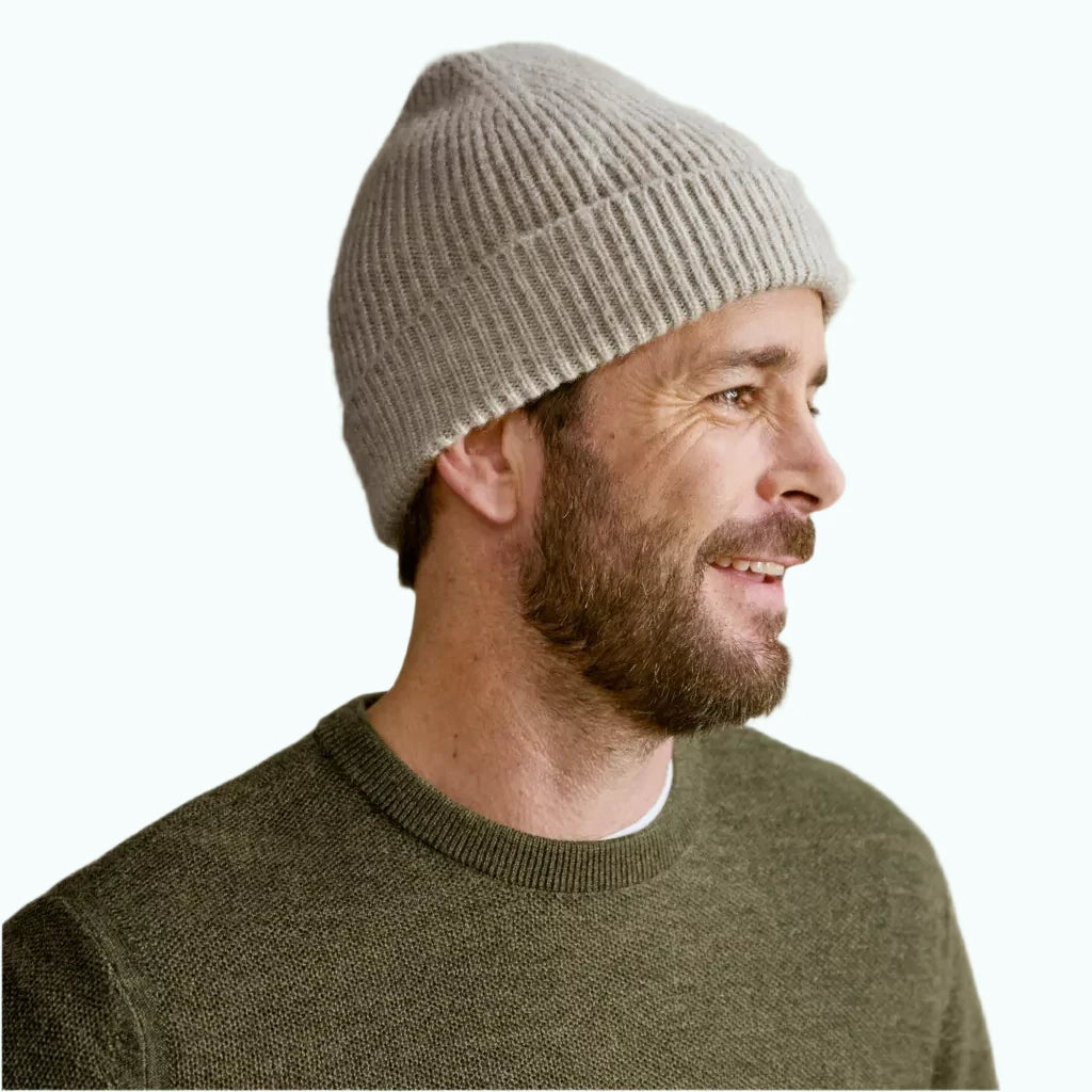 Recycled Wool-Blend Beanie