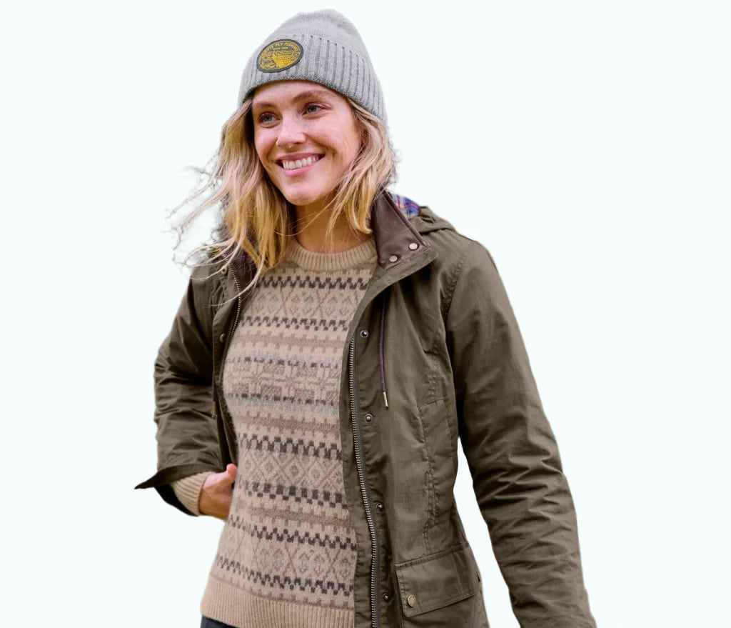 Recycled Wool-Blend Beanie