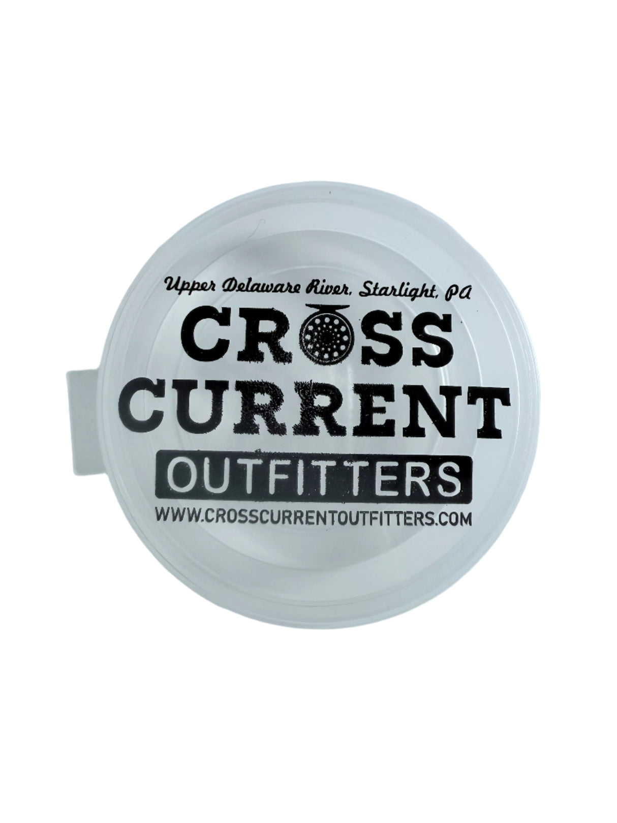 Standard Fly Cup with Tethered Lid - w/ Cross Current Outfitters Logo
