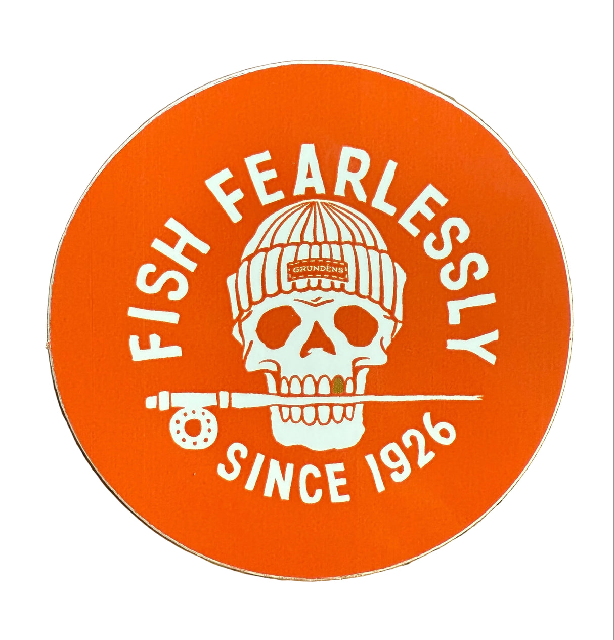 Sticker - "Fish Fearlessly"
