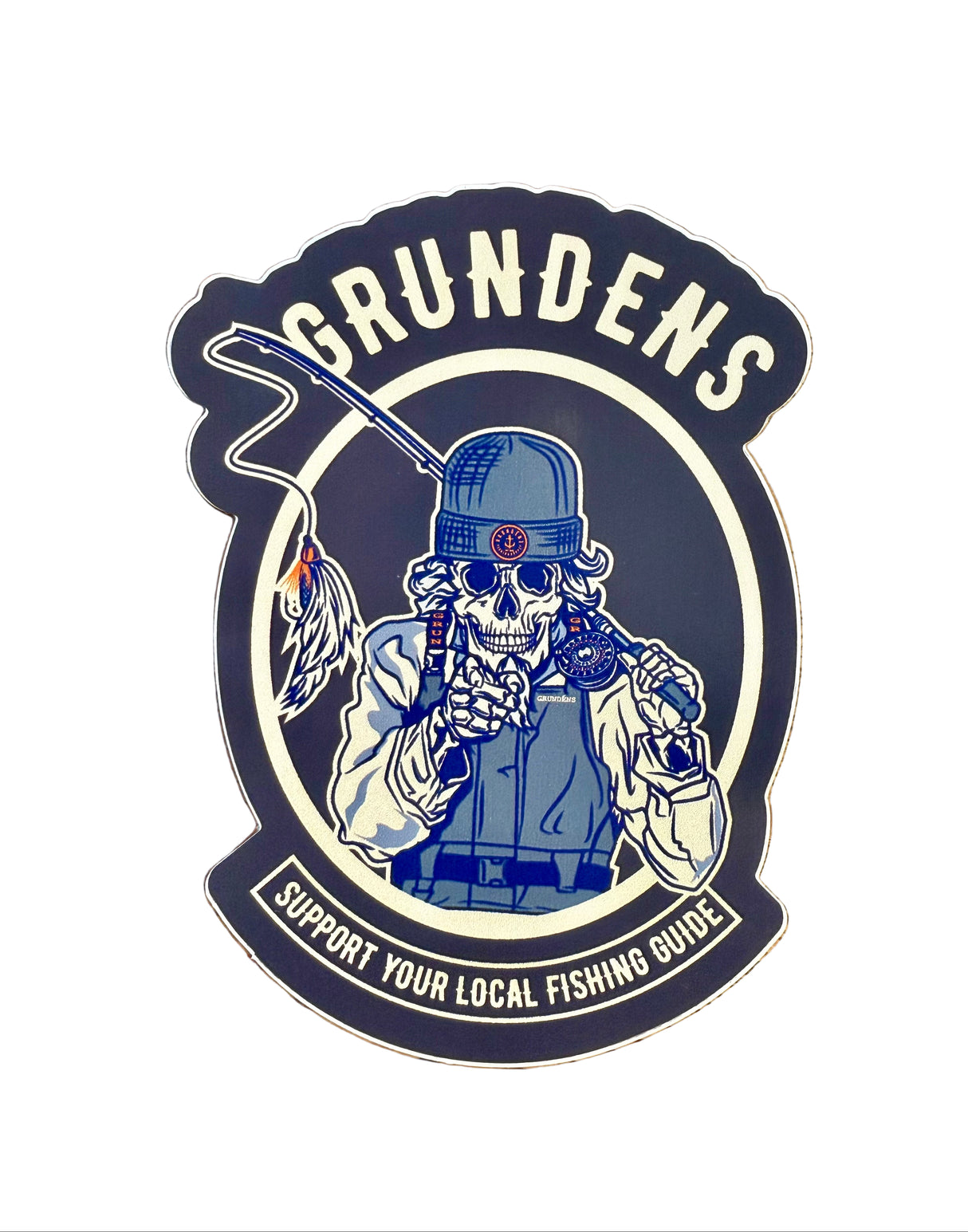 Sticker - "Support Your Local Fishing Guide"