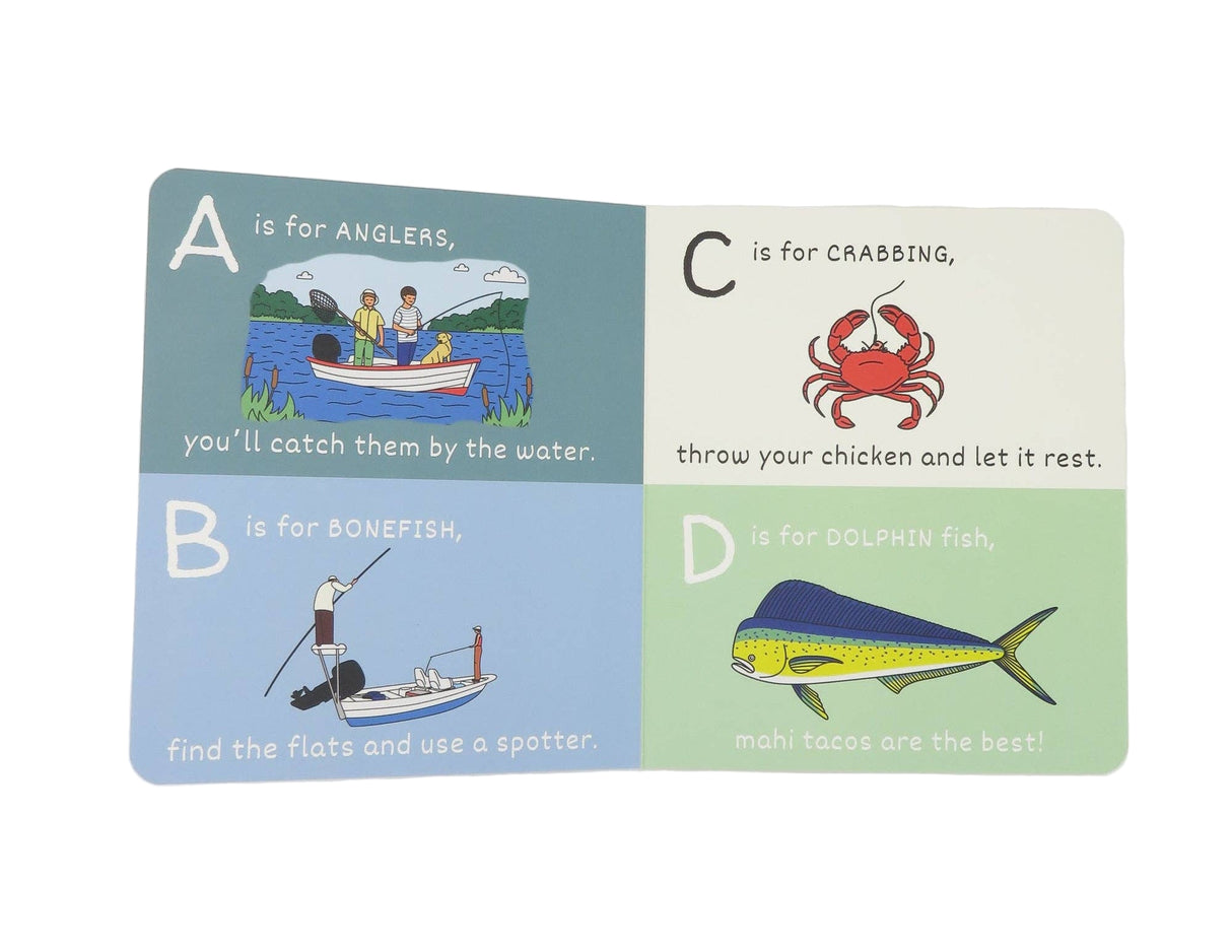 'The ABC's of Fishing' Book by Wild Adventure Books