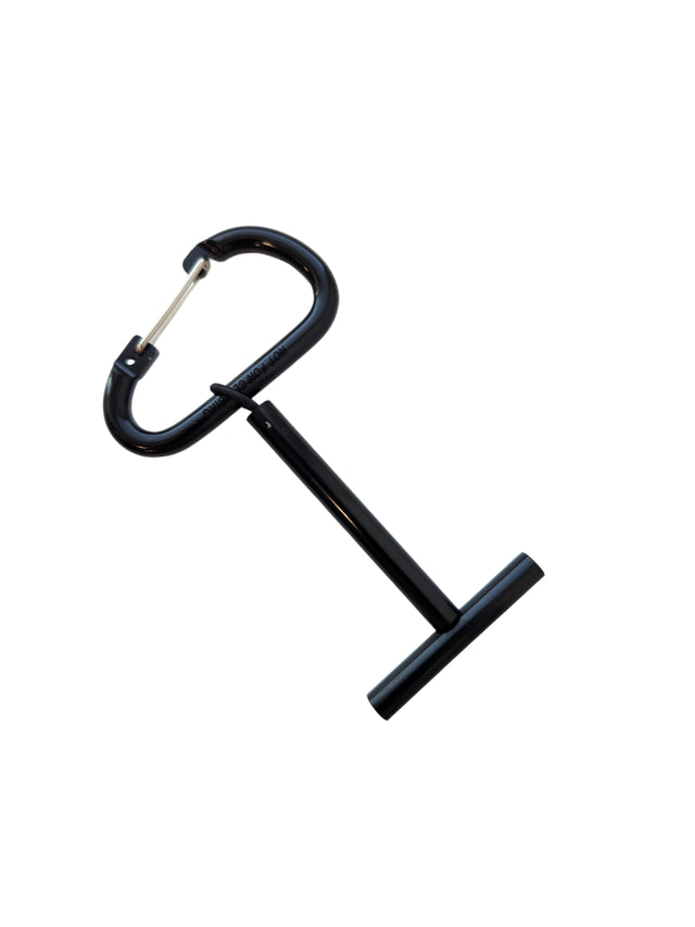 Tippet T with Carabiner