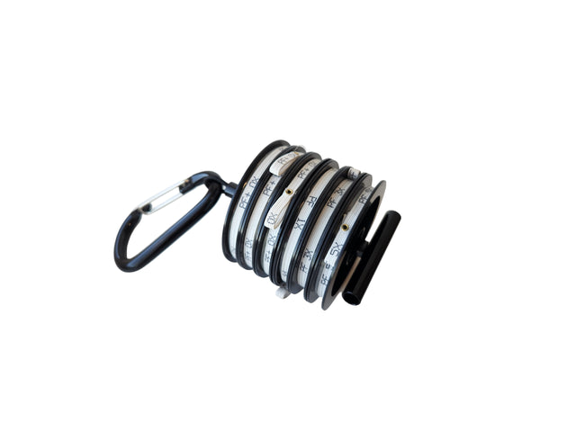 Tippet T with Carabiner