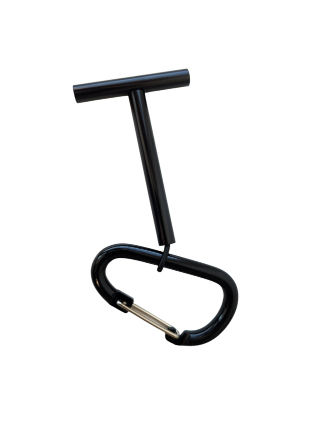 Tippet T with Carabiner