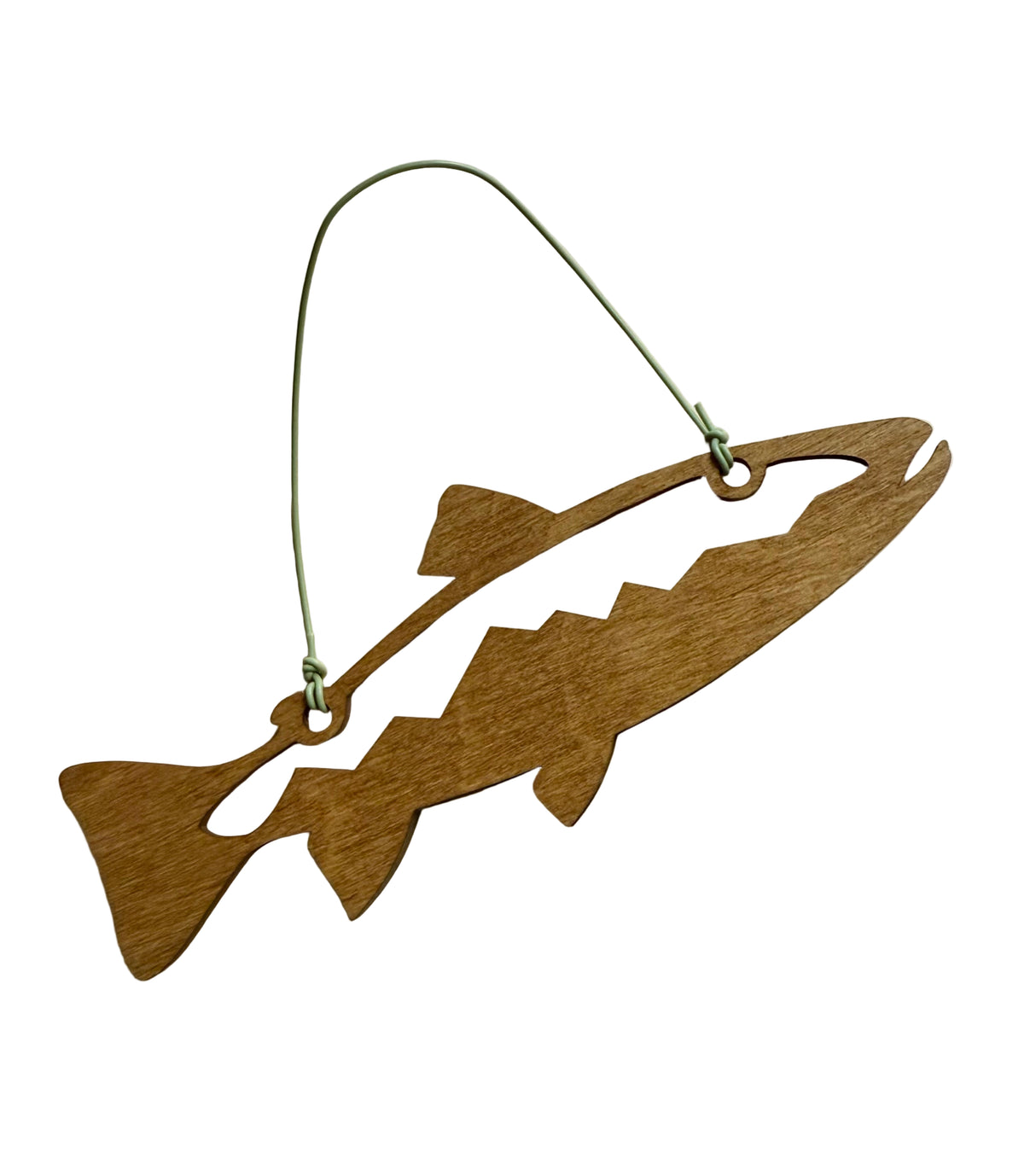 'Upper Delaware River' - Fishing Ornament