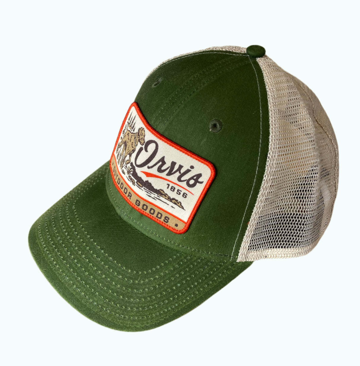 Waxed Dog Patch Trucker Hat