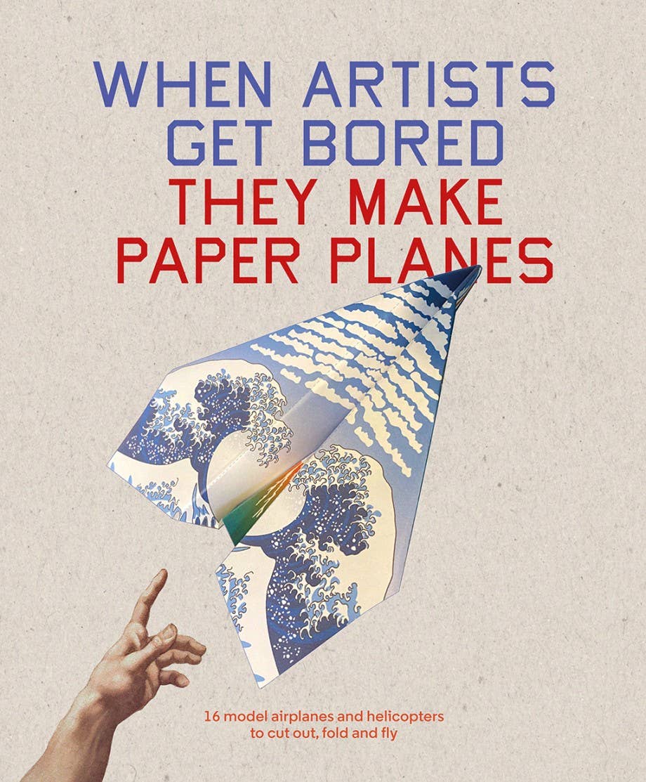 'When Artists Get Bored... They Make Paper Planes' by Trevor Bounford