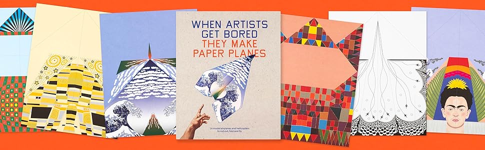 'When Artists Get Bored... They Make Paper Planes' by Trevor Bounford