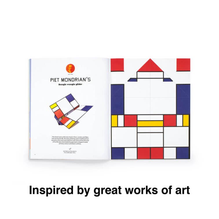 'When Artists Get Bored... They Make Paper Planes' by Trevor Bounford