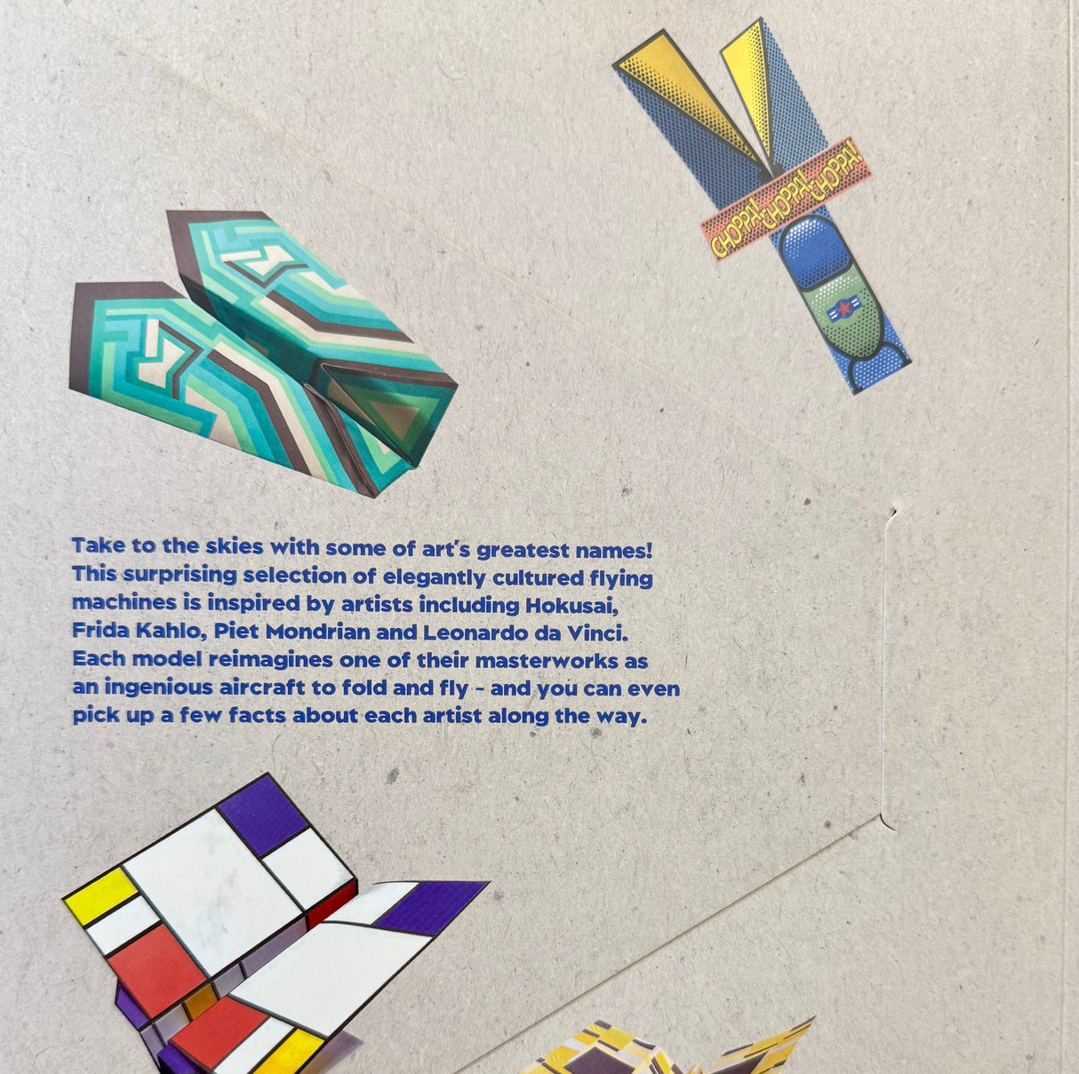'When Artists Get Bored... They Make Paper Planes' by Trevor Bounford
