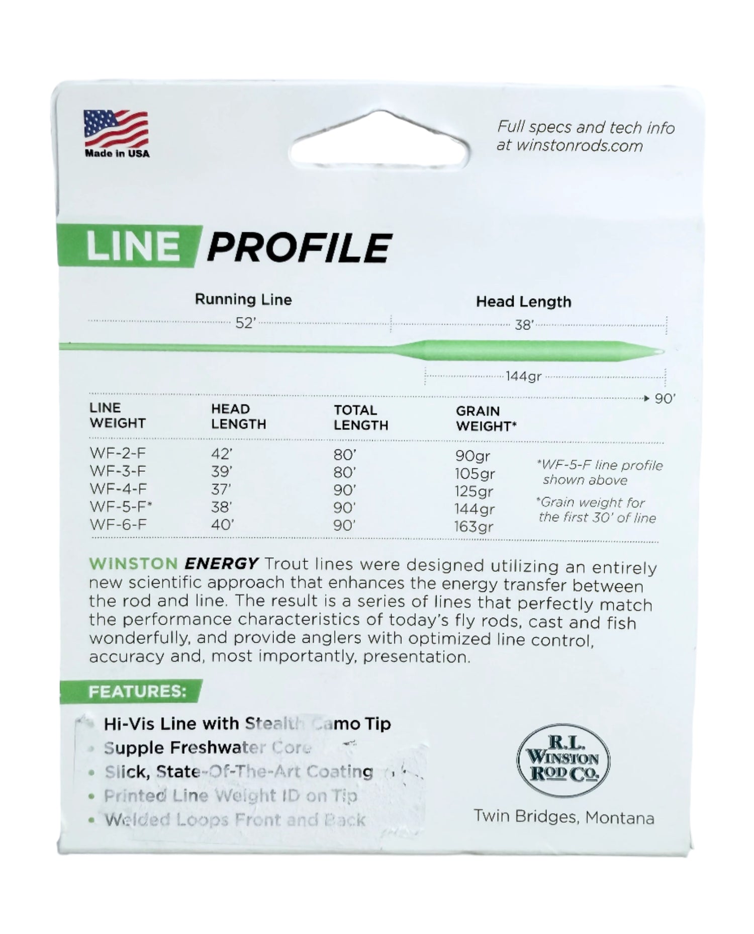 Trout Energy Fly Lines - SALE