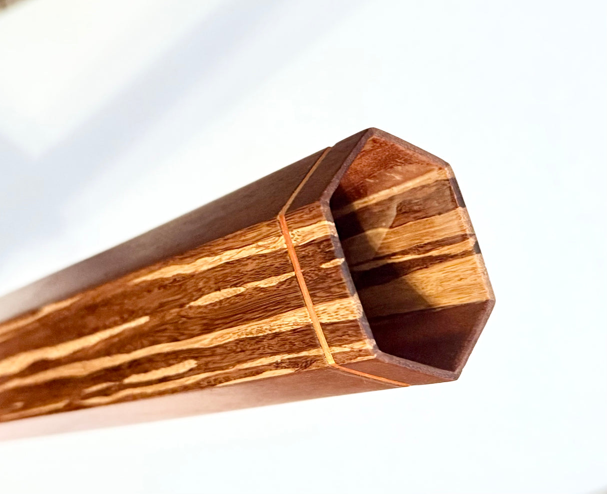 Wood Rod Tube/Case