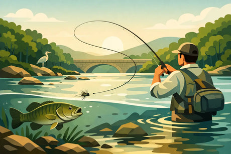 Smallmouth Bass Fly Fishing in Delaware