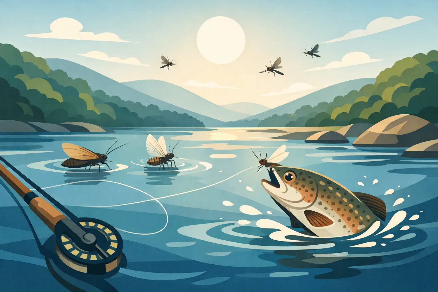 Guide to Delaware River Insect Hatches for Trout