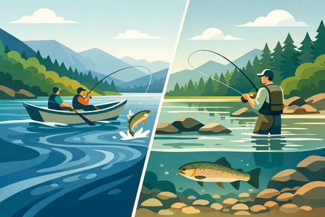 Drift Boat Versus Wade Fishing for Delaware Trout