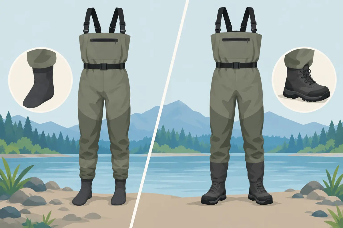 Stockingfoot Versus Bootfoot Waders: Which Fits?