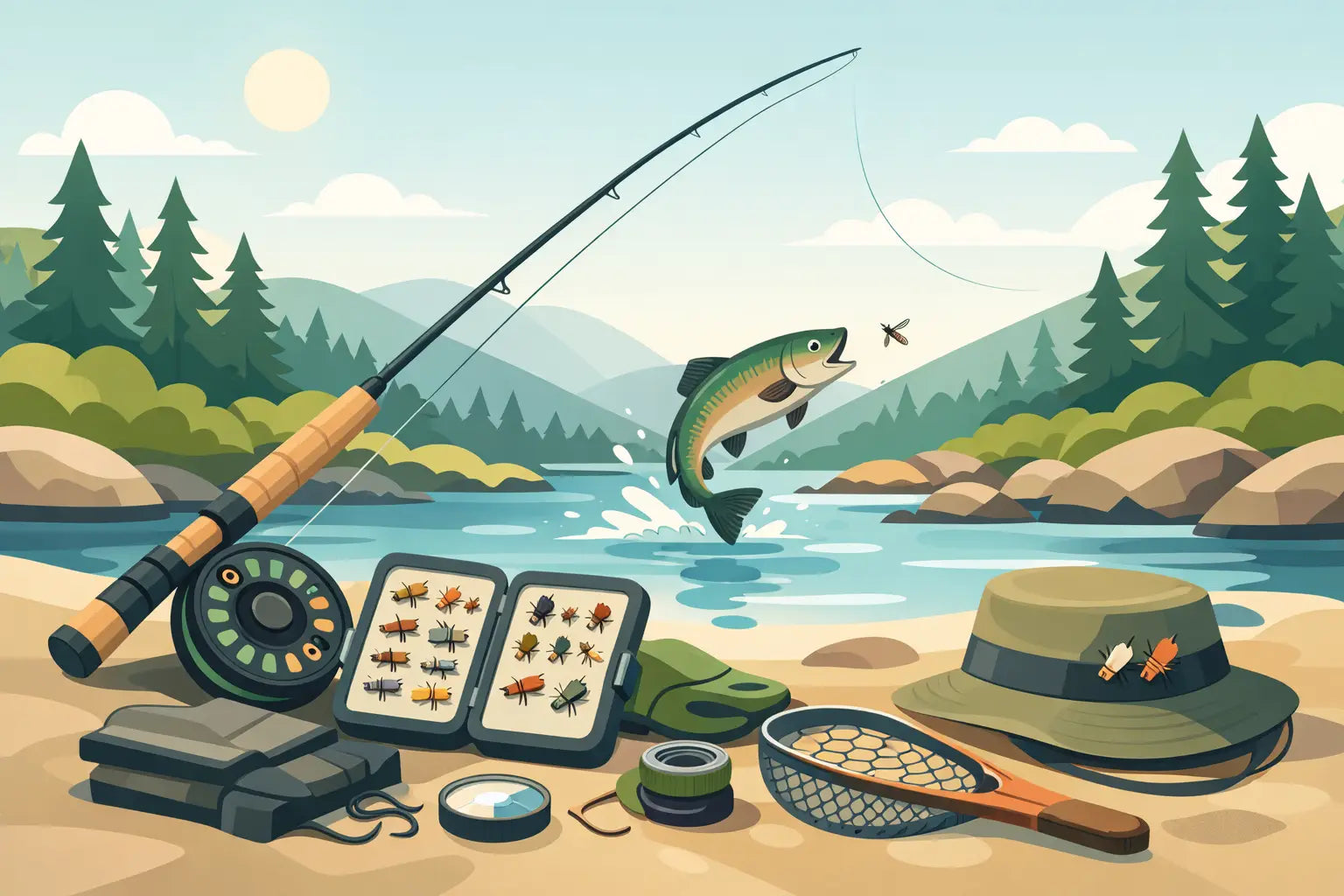How to Choose Beginner Fly Fishing Gear for Trout