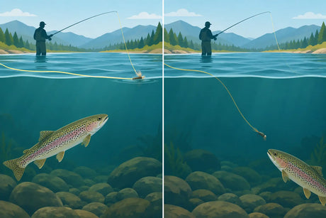 Floating Line Versus Sinking Line for Trout