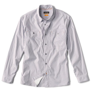 River Guide Plaid Shirt - embroidered with Cross Current - SALE