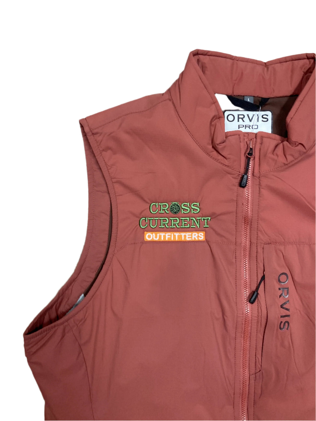 W's PRO Insulated Vest - embroidered with Cross Current - SALE