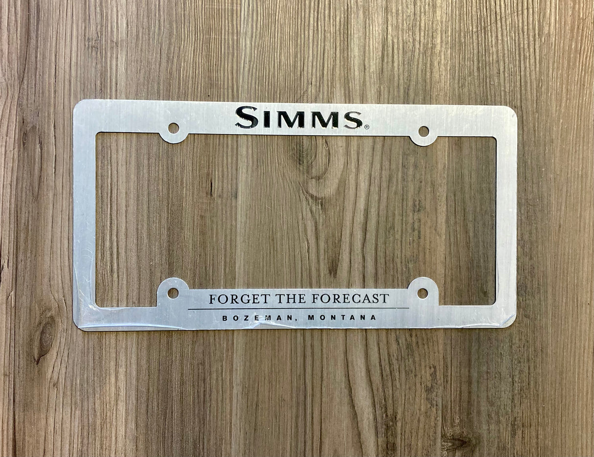 Simms License Plate Holder