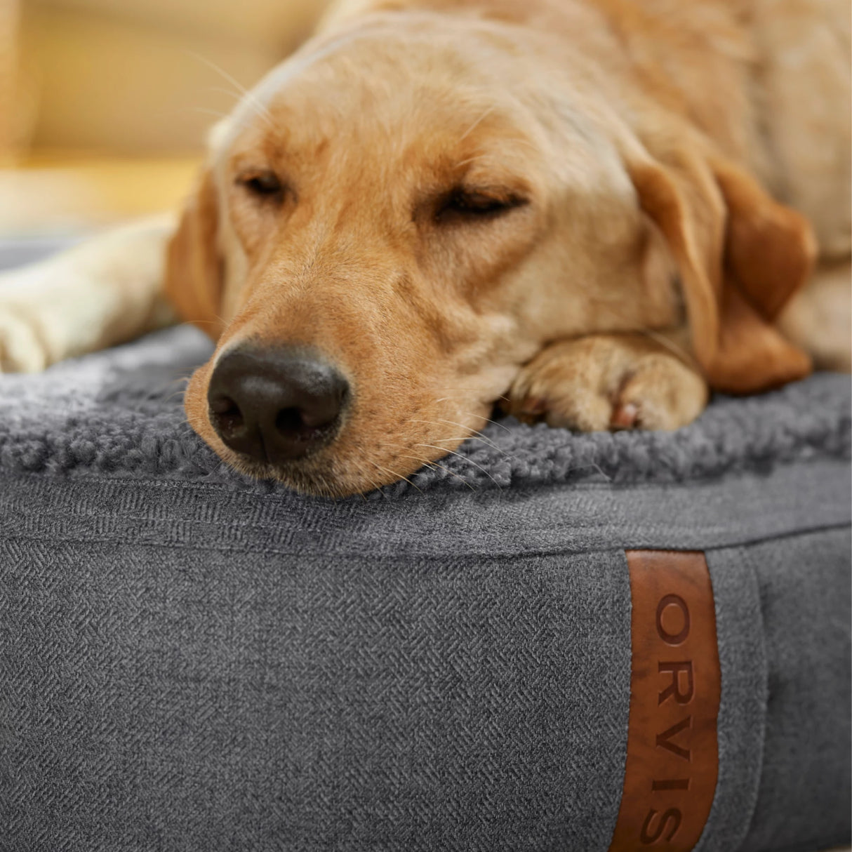 RecoveryZone® FleeceLock® Lounger Dog Bed